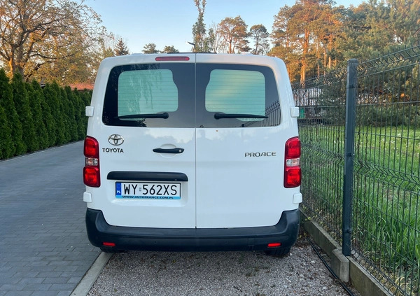 Toyota ProAce cena 61000 przebieg: 89000, rok produkcji 2019 z Warszawa małe 79